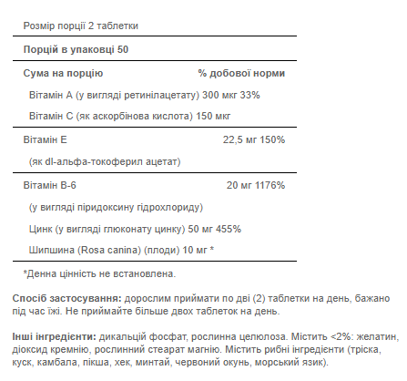 Zinc for Acne - 100 tab (Цинк от акне) - 65 - Molodo