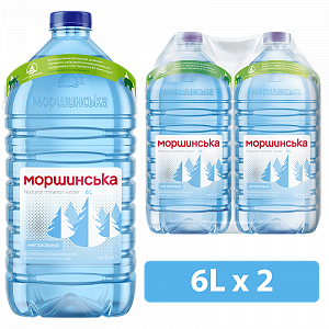Вода Моршинская ПЕТ негазированная 6 л, 2 шт - 61 - Molodo