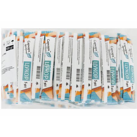 Сахар Саркара порционный  200 ст (5 г) - 58 - Molodo