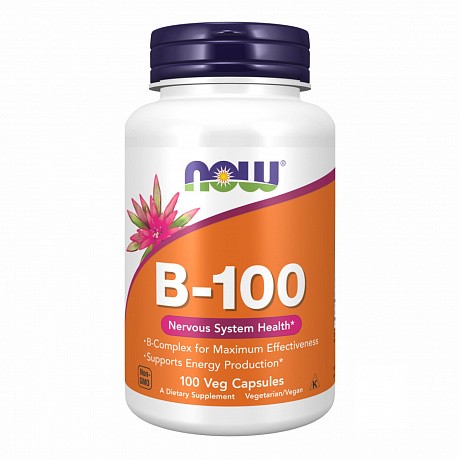 B-100 - 100 veg caps (Вітаміни групи В-100) - 66 - Molodo
