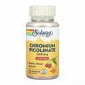 Chromium Picolinate 1000mcg - 100 lozenges Lemon-Raspberry (Хром піколінат Solaray) - 61 - Molodo