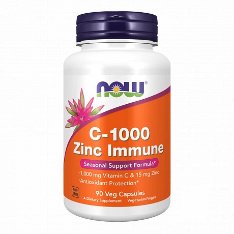 C-1000 Zinc Immune - 90 veg caps (Вітамін С-1000 Цинк) - 66 - Molodo