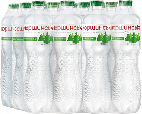 Моршинська 0,75 л вода слабогазована , 12 шт - 61 - Molodo