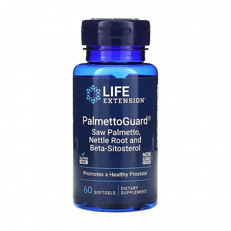 PalmettoGuard® Saw Palmetto/Nettle Root Formula with Beta-Sitosterol - 60 softgels (Для простати) - 63 - Molodo