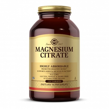 Magnesium Citrate - 120 tabs (Магния цитрат) - 64 - Molodo