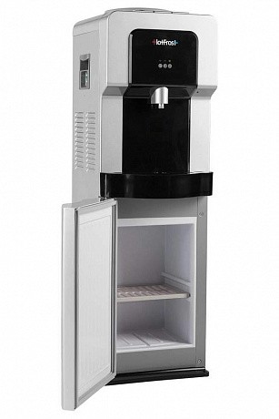 Кулер для води HotFrost V900CS сріблястий з чорним, з шафкою, компресорне охолодження - 73 - Molodo