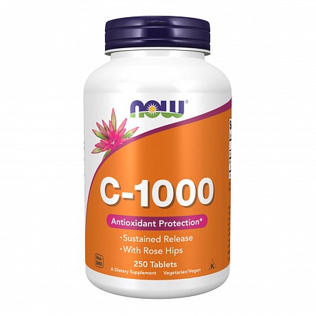 C-1000 RH SR - 250 tabs (Вітамін С з пролонгованою дією) - 65 - Molodo
