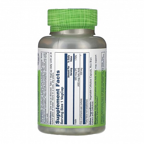 Kelp 550mg - 180 vcaps (Келп Бурые водоросли) - 65 - Molodo