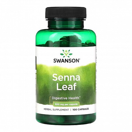 Senna Leaf 500mg - 100 сaps (Листя сенни) - 63 - Molodo