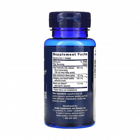 PalmettoGuard® Saw Palmetto/Nettle Root Formula with Beta-Sitosterol - 60 softgels (Для простати) - 64 - Molodo