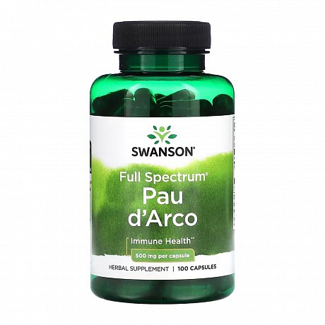 Pau d'Arco 500 mg - 100caps (Пау Д'арко, кора мурашиного дерева) - 63 - Molodo
