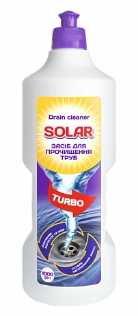 Средство жидкое для прочистки канализационных труб Solar Household 1000 мл - 60 - Molodo