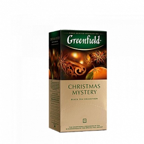 Чай черный Christmas Mystery Greenfield (25 пак.) - 58 - Molodo