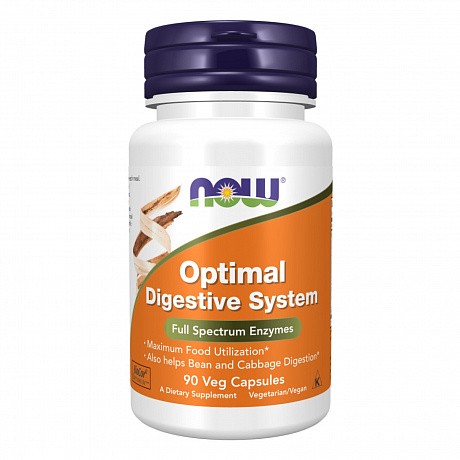 Optimal Digestive System - 90 veg caps (Суміш ферментів) - 65 - Molodo