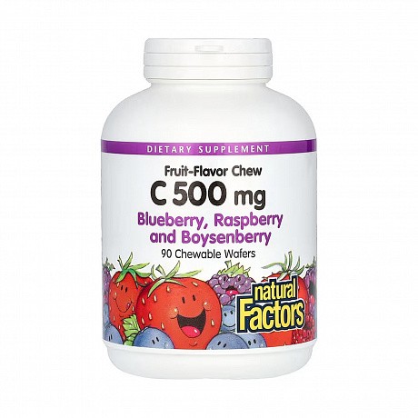 Vitamin C 500mg - 90 tabs Mixed Berry (Витамин С) - 64 - Molodo