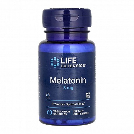 Melatonin 3 mg - 60 vcaps (Мелатонин) - 66 - Molodo
