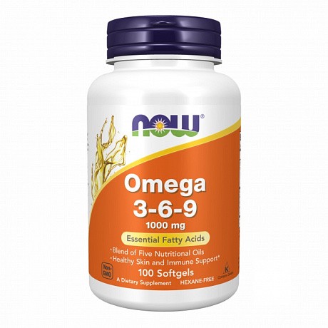 Omega 3-6-9 1000 mg - 100 sgels (Омега-3-6-9) - 65 - Molodo