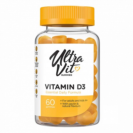 Vitamin D3 - 60 gummies (Вітамін Д3) - 64 - Molodo