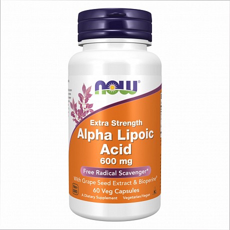 Alpha Lipoic Acid 600mg - 60 veg caps (Альфа-ліпоєва кислота) - 65 - Molodo