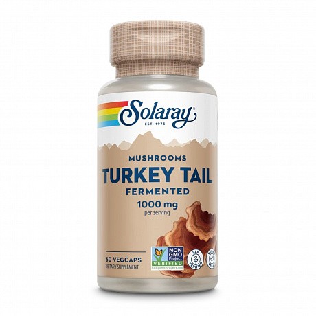 Org Grown Fermented Turkey Tall 500mg - 60 veg caps (Гриб Хвіст індика) - 64 - Molodo
