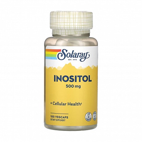Inositol 500mg - 100 vcaps (Інозітол Solaray) - 65 - Molodo
