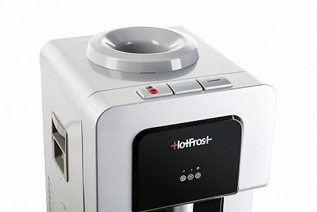 Кулер для води HotFrost V900CS сріблястий з чорним, з шафкою, компресорне охолодження - 76 - Molodo
