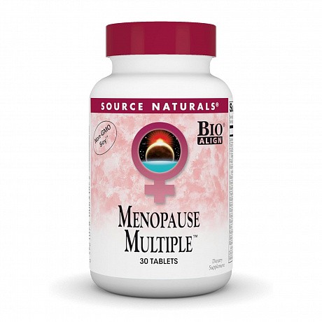Menopause Multiple™ - 30 tabs (Source Naturals Комплекс нутриентов для зрелых женщин) - 66 - Molodo