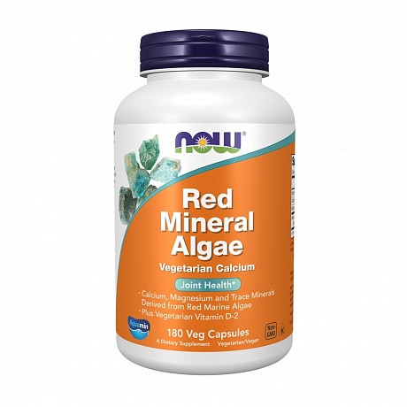 Red Mineral Algae - 180 vcaps (Красные минеральные водоросли) - 65 - Molodo