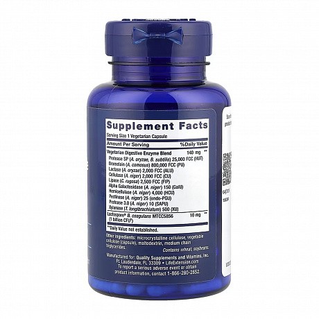 Enhanced Super Digestive Enzymes and Probiotics - 60 veg caps (Супер ферменти з пробіотиками) - 65 - Molodo