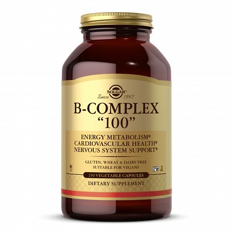 B-Complex 100 - 250 veg caps (Витамины группы В) - 64 - Molodo