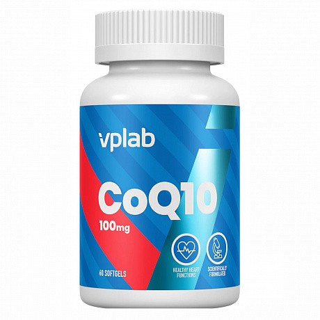 CoQ10 100 mg - 60 Softgels (Коензим Q10) - 64 - Molodo