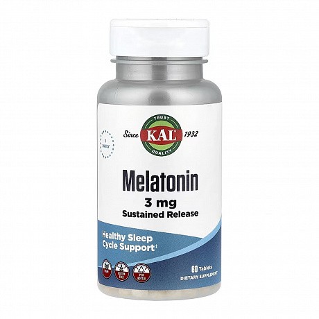 Melatonin 3mg - 60 tabs (Мелатонін) - 64 - Molodo
