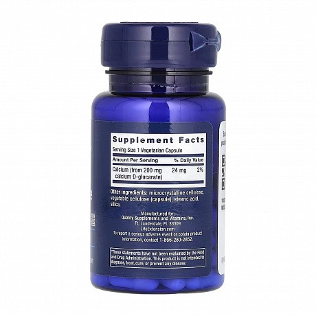 Calcium D-Glucarate 200mg - 60 vcaps (Кальция D-глюкарат) - 67 - Molodo