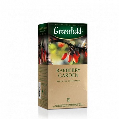 Чай черный  Barberry Garden Greenfield (25 пак.) - 58 - Molodo