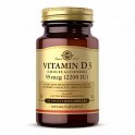 Vitamin D3 (Cholecalciferol) 55 mcg (2200 IU) – 50 vcaps (Solgar холекальциферол в растительных капс) - 62 - Molodo