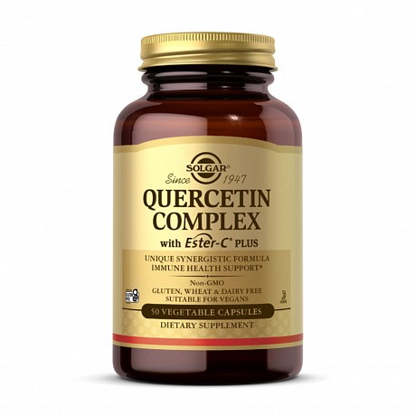 Quercetin Complex with Ester-C® Plus - 50 vcaps (Кверцетин з Естер-С Solgar) - 64 - Molodo