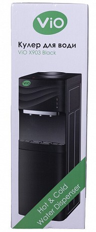 Кулер для воды ViO X903-FCF черный компрессорное охлаждение, с холодильником - 70 - Molodo