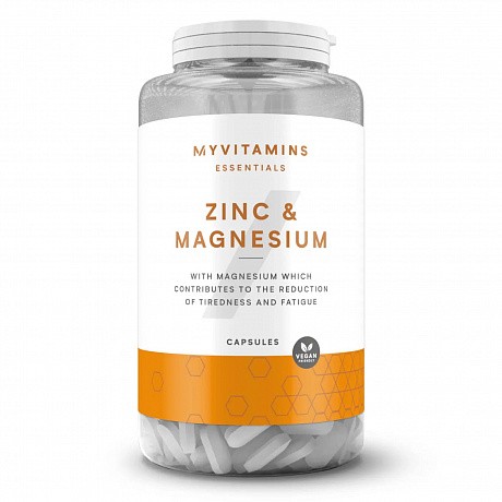 Zinc and Magnesium 800mg - 90 Caps (Цинк и магний) - 64 - Molodo