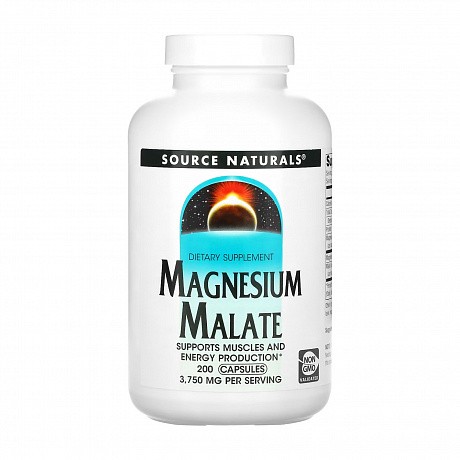 Magnesium Malate 625mg - 200 caps (Source Naturals Малат магнію 625 мг, 200 капсул) - 66 - Molodo