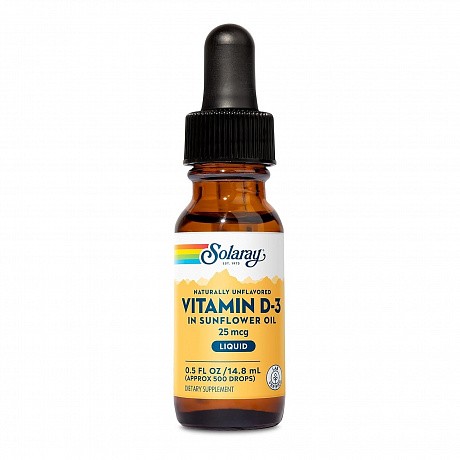 Vitamin D-3 25mcg - 14.8 ml (Вітамін D3) - 64 - Molodo