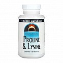 Proline & Lysine 550 mg - 120 tabs (Source Naturals Аминокислоты с витамином C и растительными экстрактами) - 62 - Molodo