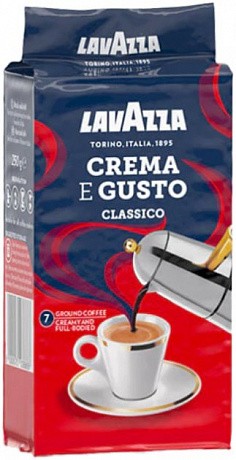 Кава мелена Lavazza Crema & Gusto 250 г - 58 - Molodo