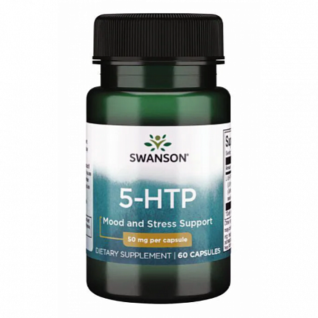 Ultra 5-HTP 50 mg - 60 caps (Swanson 5-HTP 50 мг, 60 капсул) - 64 - Molodo