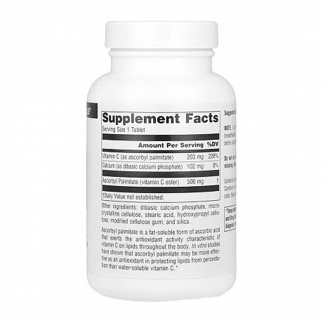 Ascorbyl Palmitate 500mg - 90 tabs (Аскорбил пальмитат) - 65 - Molodo