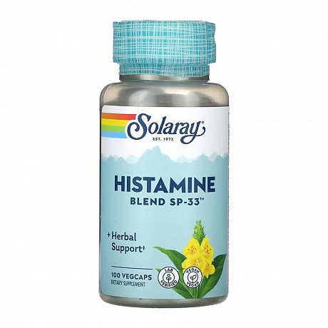 Histamine Blend SP-33 - 100 vcaps (Ферменты и клетчатка Solaray) - 63 - Molodo