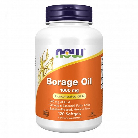 Borage Oil 1000 mg - 120 sgels (Fatty acids) - 65 - Molodo