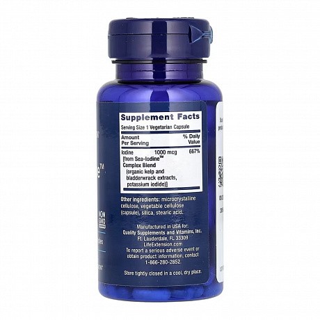 Sea-Iodine™ 1000mcg - 60 vcaps (Морской Йод) - 65 - Molodo