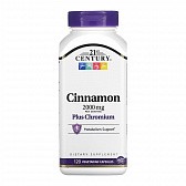Cinnamon Plus Chromium - 120 veg caps (Кориця + Хром) - 70 - Molodo