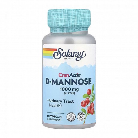 CranActin D-Mannose 1000mg - 60 veg caps (Д-Манноза) - 66 - Molodo