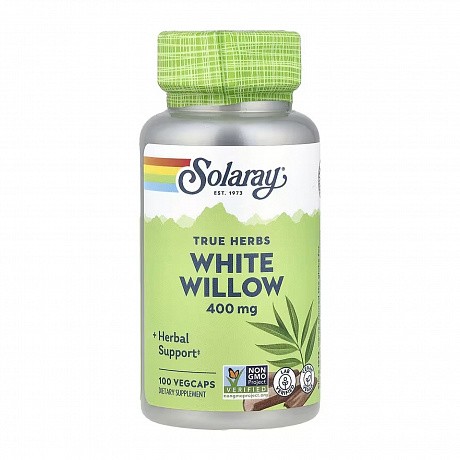 White Willow Bark 400mg - 100 veg caps (Біла верба) - 63 - Molodo